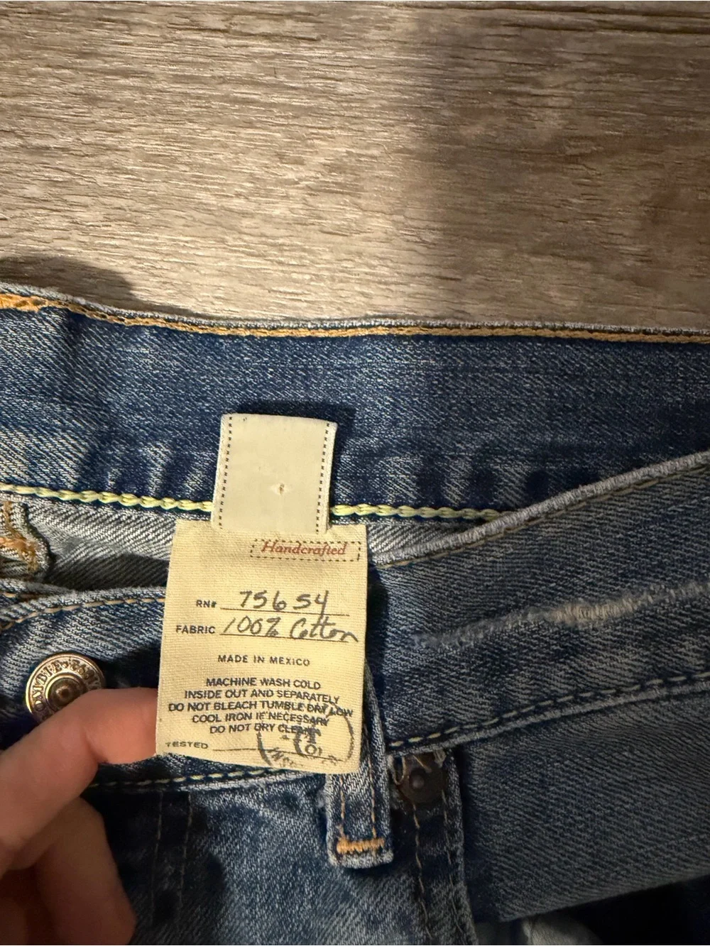 Vintage Abercrombie & Fitch Bootcut Jeans Men 31x32 Distressed Y2K Style 4008